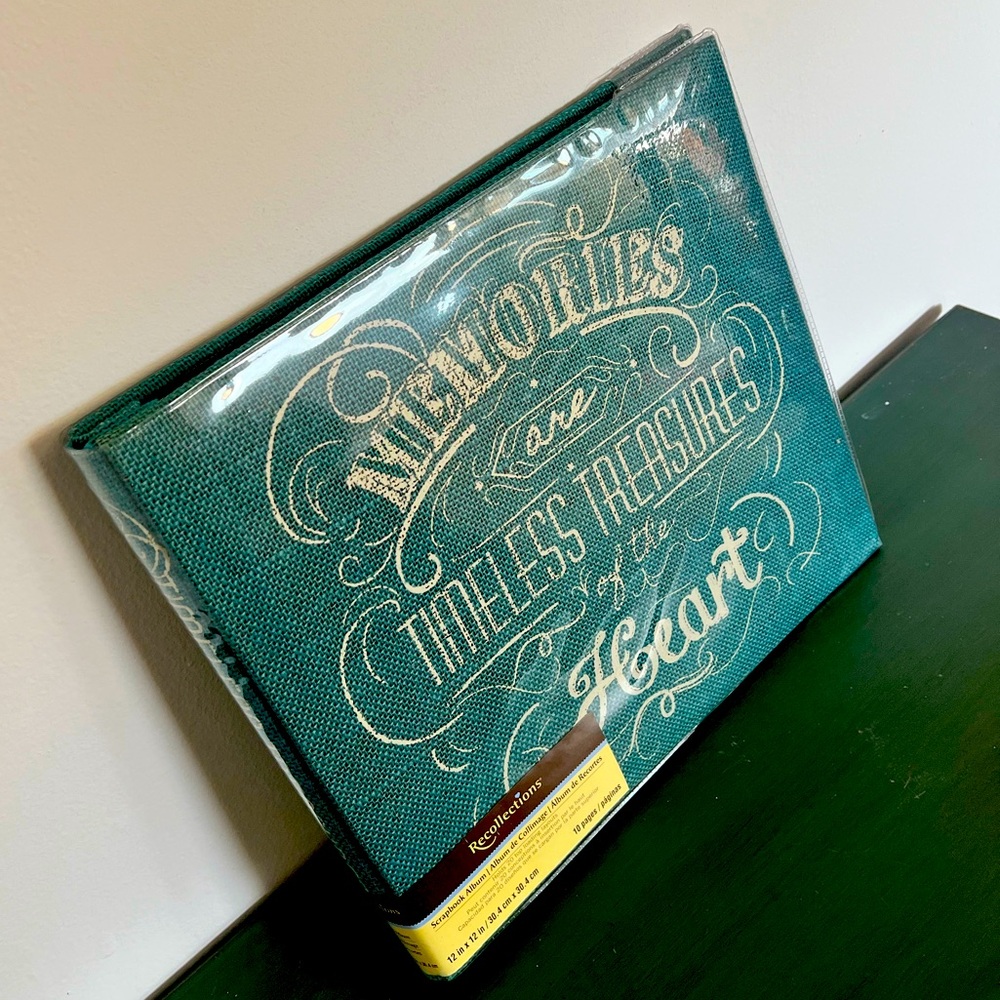 Memories or timeless treasures of the heart scrapbooking book